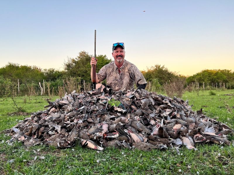 Argentina Dove Hunting: minimum of 1000 rounds per day… per hunter