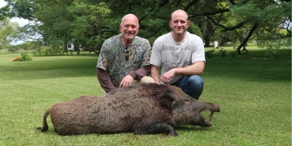 picture of hunters in argentina